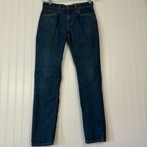 Levi’s 511 Jeans Mens Blue 29‎ x 32  Straight Leg Zip Closure Denim